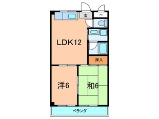 平木ハウスの物件間取画像